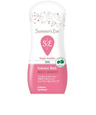 サマーズイブ（Summer’s　Eve）　フェミニンウォッシュ　マルチベネフィット　シンプリーセンシティブ　ピュアソープの香り　237mL