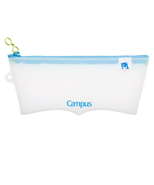 コクヨ（KOKUYO）　Zoff×Campus　限定キャンパス　本に寄り添うペンケース＜Zoff＞　ブルー
