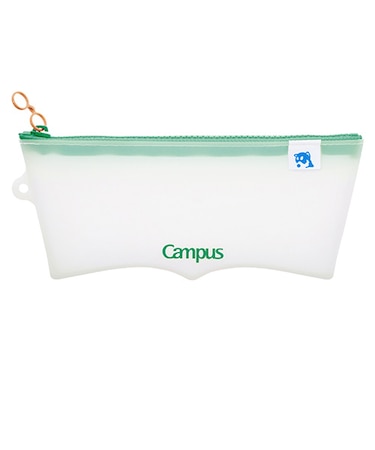 コクヨ（KOKUYO）　Zoff×Campus　限定キャンパス　本に寄り添うペンケース＜Zoff＞　グリーン