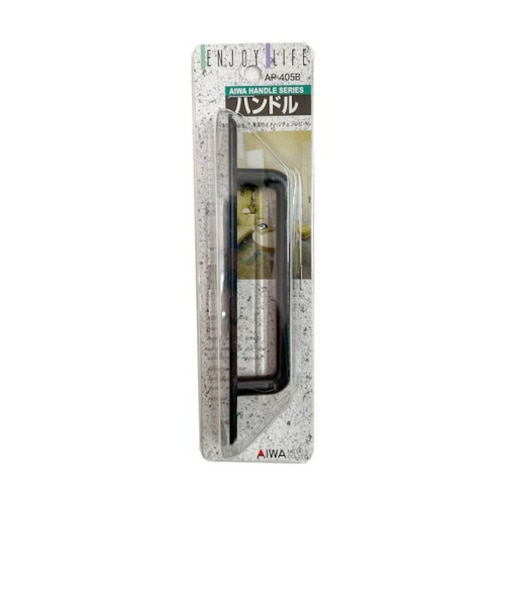 アイワ金属（AIWA）　No.410取手　150mm　AP-405B　ブラック