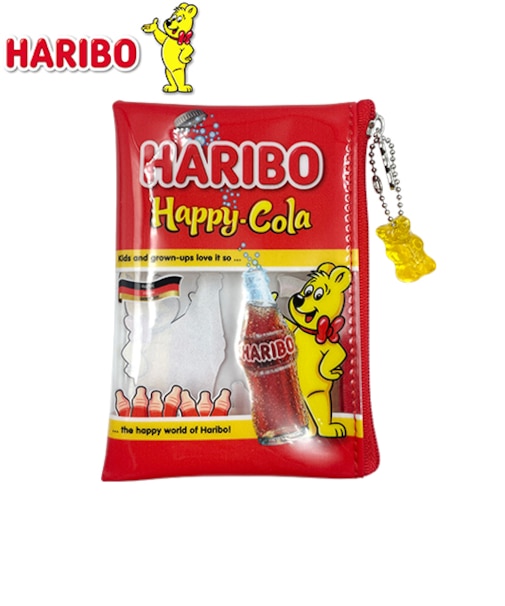 ハリボー（HARIBO）　クリアポーチ　ハッピーコーラ