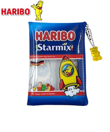 ハリボー（HARIBO）　クリアポーチ　スターミックス
