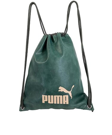 プーマ（PUMA）　合皮ナップサック　J20321　グリーン