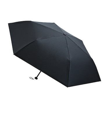 hands＋　東レ　サマーシールド　晴雨兼用　超軽量　折りたたみ傘　55cm　ブラック