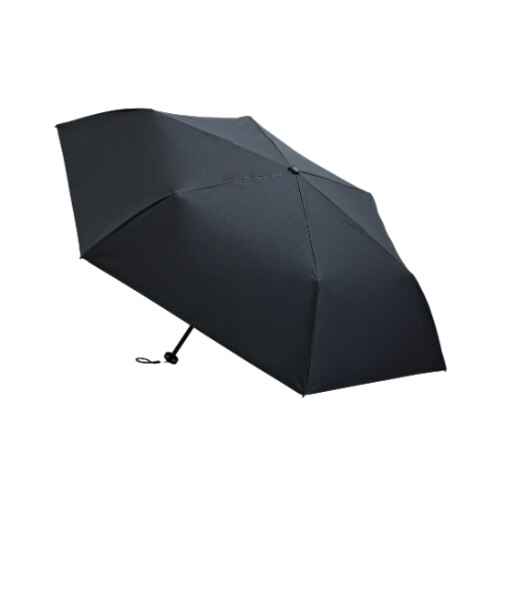 hands＋　東レ　サマーシールド　晴雨兼用　超軽量　折りたたみ傘　50cm　ブラック