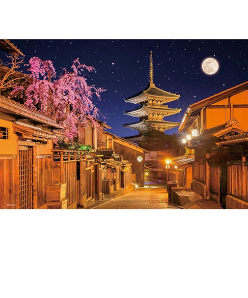 ビバリー　月夜の八坂の塔　1000M-012　1000マイクロピース