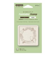 ミドリ(MIDORI) スタンプ 浸透印 35692006 パン柄/茶