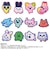 バンダイナムコヌイ　たまごっち　ぬいピン　Tamagotchi　Paradise　単品ランダム12種