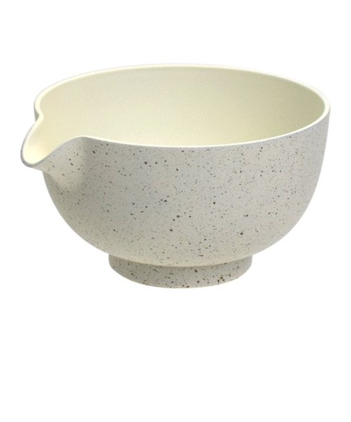 サブヒロモリ　わだん　片口抹茶椀　300mL　PUN4338－01　白粉引