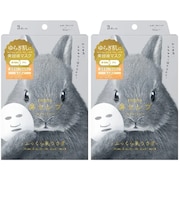 【お買い得】　ネピア　鼻セレブ　SKINLISM　ふっくら肌うさぎ　美容液マスク　3枚入りセット　【ネットストア限定】