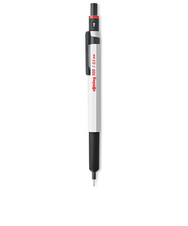 ロットリング（rOtring）　500　メカニカルペンシル　0.5mm　2218725H　ホワイト