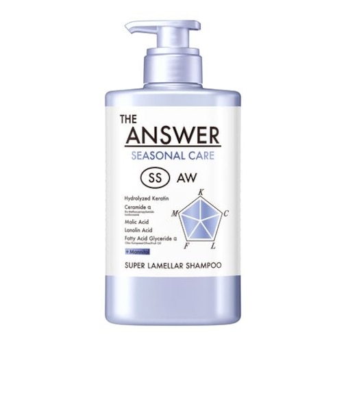 花王　ジアンサー（THE　ANSWER）　シーズナルケア　SS　スーパーラメラシャンプー　ポンプ　400mL