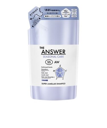 花王　ジアンサー（THE　ANSWER）　シーズナルケア　SS　スーパーラメラシャンプー　詰替　320mL