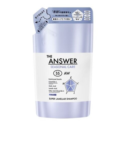 花王　ジアンサー（THE　ANSWER）　シーズナルケア　SS　スーパーラメラシャンプー　詰替　320mL