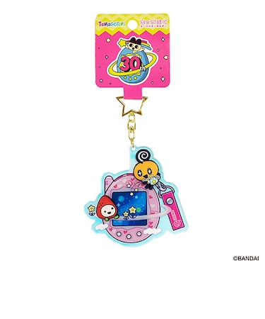 トーマントイズ　キャラぷくオーロラキーホルダー　CP-TG5-祝ケータイかいツー!たまごっちプラス