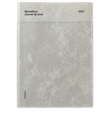 【2026年9月始まり】　ラコニック（LACONIC）　仕事計画　ライフログダイアリー　ポケット　B6　ウィークリーライフログ　LYS13-220　グレー　月曜