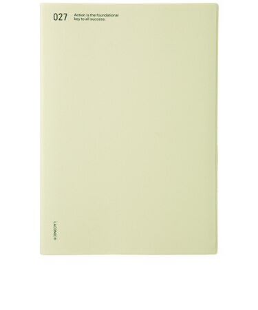 【2026年9月始まり】　ラコニック（LACONIC）　仕事計画　e-Friendly　ワークダイアリー　A5　ウィークリーバーチカルレフト　LALS89-26