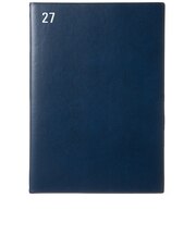 【2026年9月始まり】　ラコニック（LACONIC）　仕事計画　ワークダイアリー　年号　A5　ウィークリーバーチカルレフト　LALS91-270　ネイビー　月