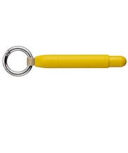 アンドノット（＆knot）　カラビナ付きボールペン　ジェットストリームインサイド　0.5mm　SX-AK-05　ジンジャーイエロー