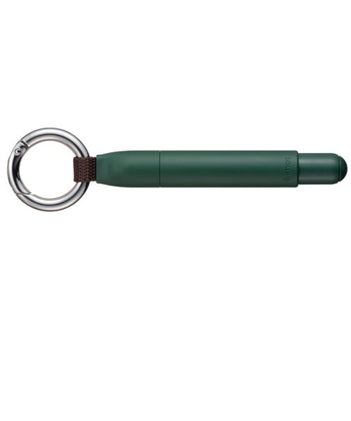 アンドノット（＆knot）　カラビナ付きボールペン　ジェットストリームインサイド　0.5mm　SX-AK-05　シダーグリーン