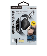 ピージーエー(PGA) AppleWatch用 ポータブル充電器 ブラック