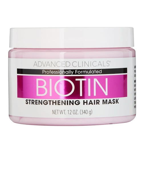 アドバンスドクリニカルズ　ビオチン　ストレングセニング　ヘアマスク　340g