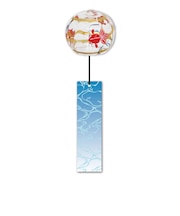 木之本漆器店　ぎやまん風鈴　渦巻金魚　R346