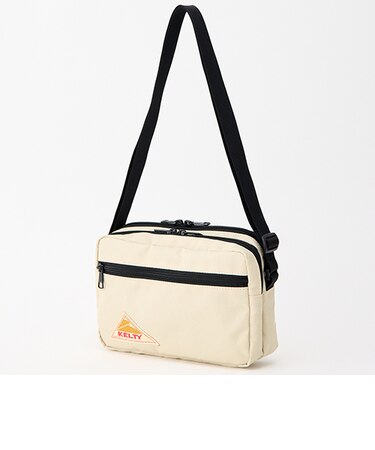 ケルティ（KELTY）　ES　レクタングルジップショルダーS　ベージュ