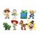 マテル　トイ・ストーリー5　スモールスターズ　ミニフィギュア