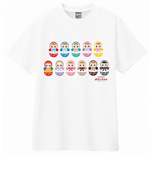 ポロンちゃんTシャツ（白）　Sサイズ