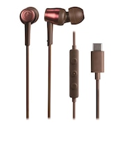 オーディオテクニカ(audio-technica) USB TYPE-C用イヤホン ATH-CKD30CBW ブラウン