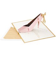 ホールマーク（Hallmark）　Signature　Paper　Wonder　誕生お祝い　822187　3Dハイヒール