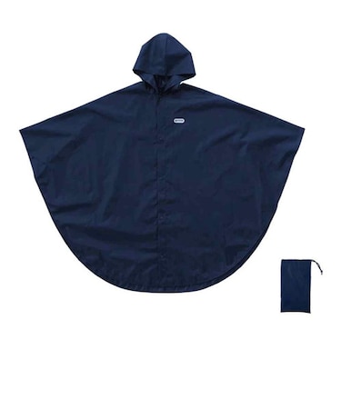 アウトドアプロダクツ（OUTDOOR　PRODUCTS）　レインポンチョ　男女兼用　ネイビー　M