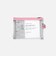 パピエティグル（PAPIER　TIGRE）　メッシュポーチ　POCKET　Sサイズ　White