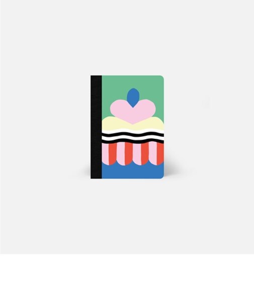 パピエティグル（PAPIER　TIGRE）　ノートブック　A6　BOLD　Ice