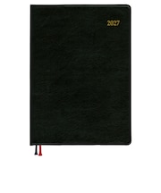 【2026年9月始まり】　ダイゴー　Appoint　ライト　A6　ウィークリーバーチカル　E2316　ブラック　月曜始まり
