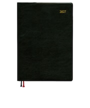 【2026年9月始まり】　ダイゴー　Appoint　ベーシック　B6　ウィークリーバーチカル　E2318　ブラック　月曜始まり