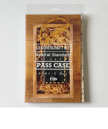クラフト社　Natural　Standard　パスケース　グリーン