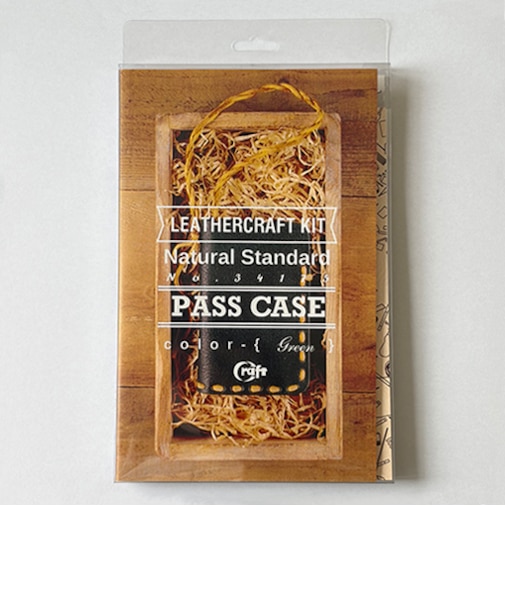クラフト社　Natural　Standard　パスケース　グリーン