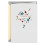 ホールマーク(Hallmark) 輸入カード Signature ありがとう 821388 THANKS with Gems