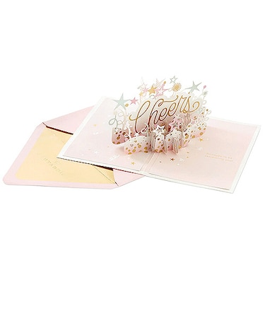 ホールマーク（Hallmark）　輸入カード　Signature　Paper　Wonder　おめでとう　82217　Cheers　hapy　to　be　cele