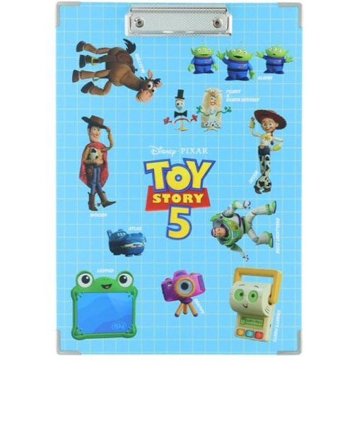 サンスター文具　TOY　STORY　5　クリップボード　A4　3D