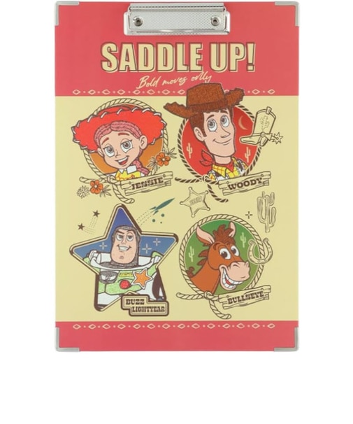 サンスター文具　TOY　STORY　5　クリップボード　A4　レトロ