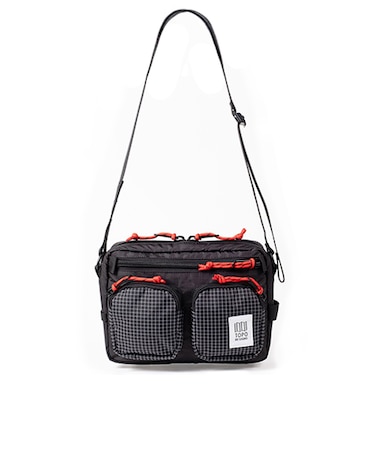 トポデザイン（TOPO　DESIGNS）　ブロックバッグ　Black/Grid