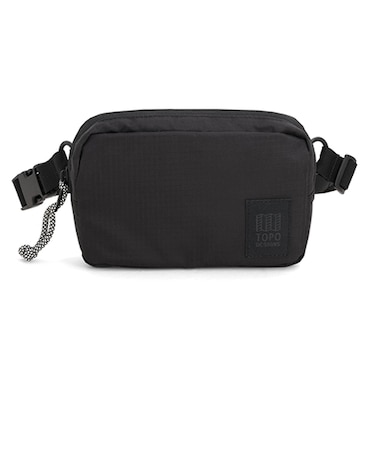 トポデザイン（TOPO　DESIGNS）　リップストップベルトバッグ　Black