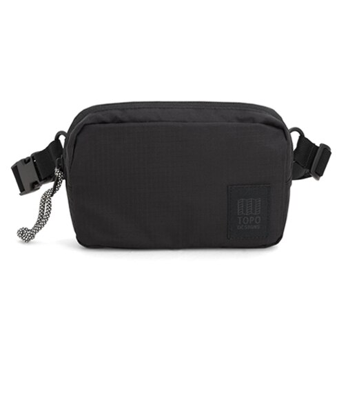 トポデザイン（TOPO　DESIGNS）　リップストップベルトバッグ　Black
