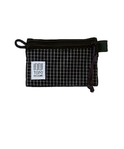 トポデザイン(TOPO DESIGNS) アクセサリーバッグ マイクロ Black/Grid
