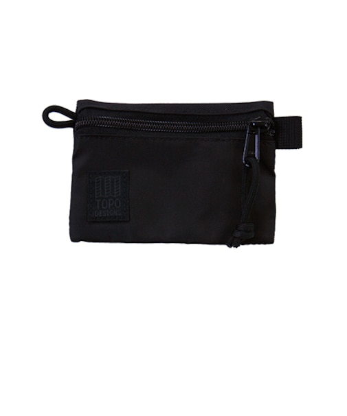 トポデザイン（TOPO　DESIGNS）　アクセサリーバッグ　マイクロ　Black/Black/Black