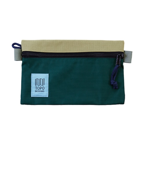 トポデザイン（TOPO　DESIGNS）　アクセサリーバッグ　スモール　OliGreen/DarkPine