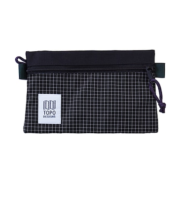 トポデザイン（TOPO　DESIGNS）　アクセサリーバッグ　スモール　Black/Grid